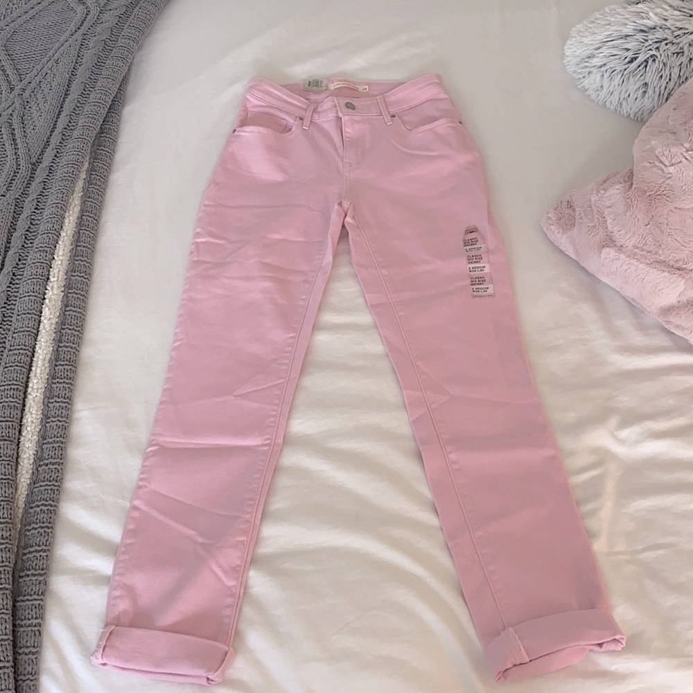 Pink Levis Skinny Jeans- BRAND NEW w TAGS